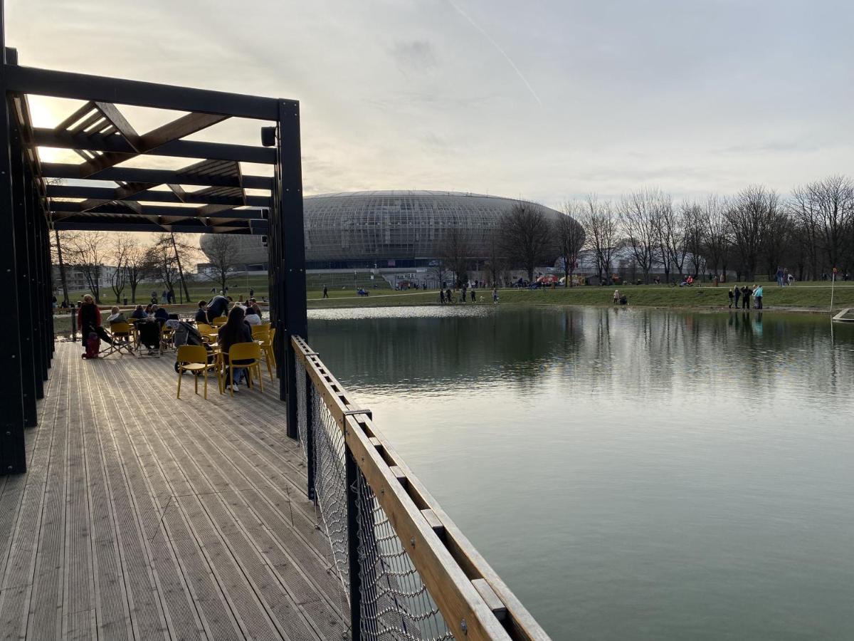 Tauron Arena Apartment With Garage - Krakow Lema Dış mekan fotoğraf